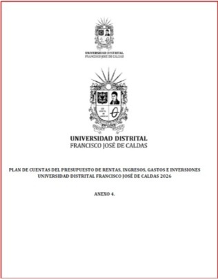 Plan de cuentas presupuestales 2026
