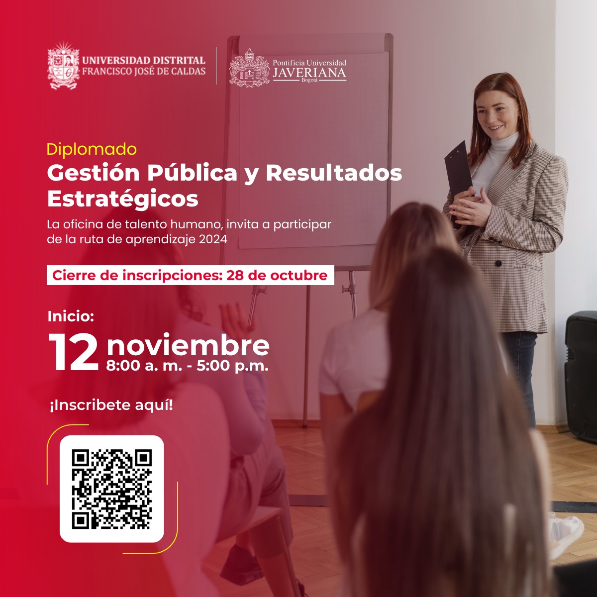 Inscripción Gestión pública y resultados estratégicos